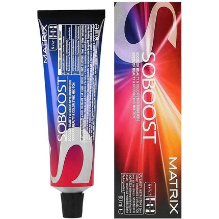 Matrix SoBoost Permanent Hair Colour Red, 60ml - Professional Hair Color Booster