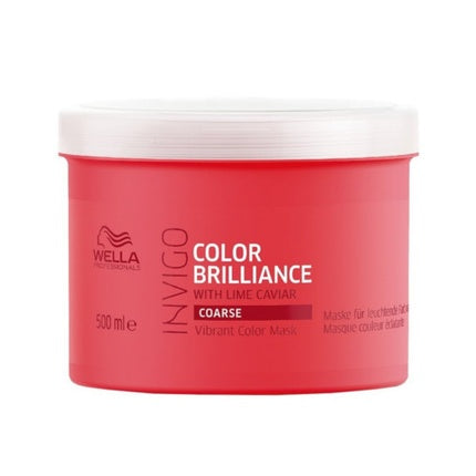 Wella Professionals Invigo Color Brilliance Vibrant Color Hair Mask, 150ml for Color-Treated Hair