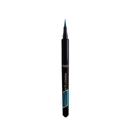 L'Oréal Paris Superliner Perfect Slim Eyeliner Teal, 0.6ml Precision Liquid Eyeliner