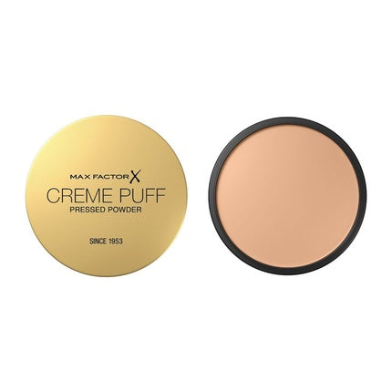 Max Factor Crème Puff Pressed Powder 05 Translucent, 14g – Lightweight Matte Compact Powder