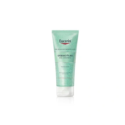 Eucerin DermoPure Oil Control Exfoliator, 100ml Facial Scrub for Oily & Blemish-Prone Skin