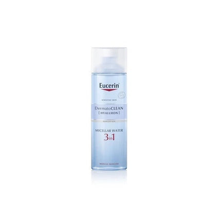 Eucerin DermatoCLEAN 3 in 1 Micellar Cleansing Fluid, 200ml - Micellar Water Cleanser & Makeup Remover for Sensitive Skin