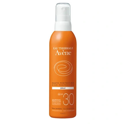 Avène High Protection Spray SPF 30, 200ml – Broad Spectrum Sunscreen Spray for Face & Body