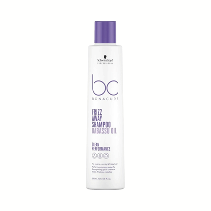 Schwarzkopf BC Bonacure Frizz Away Shampoo for Frizzy & Unruly Hair, 250ml
