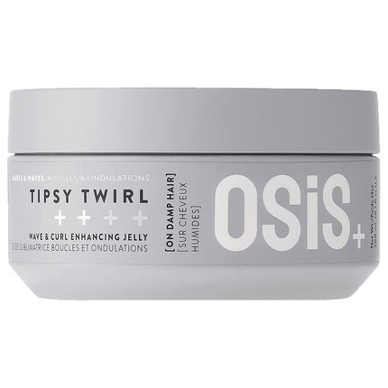 Schwarzkopf Professional OSiS+ Tipsy Twirl Hair Gel, 300ml | Curl & Wave Defining Styling Gel