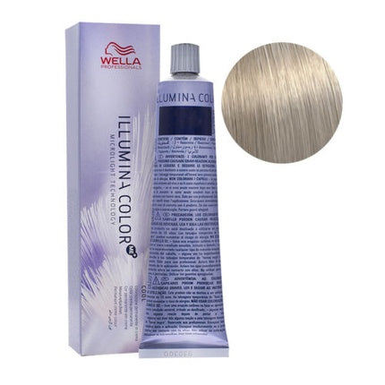 Wella Professionals Illumina Color 10/81 Ash Pearl Platinum Blonde Permanent Hair Color, 60ml