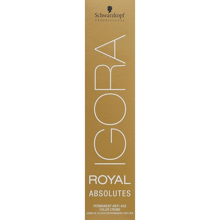 Schwarzkopf Professional Igora Royal Absolutes 4-50 Medium Brown Gold Natural Permanent Hair Color, 60ml