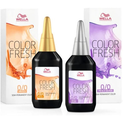 Wella Color Fresh Hair Toner Dark Blonde Gold Red Hair Color, 75ml