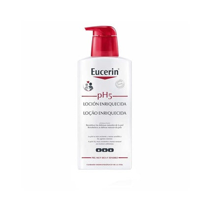 Eucerin pH5 Enriched Body Lotion 1L Daily Moisturizing Lotion for Sensitive & Dry Skin