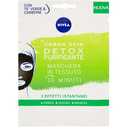 Nivea Urban Skin Detox Purifying Mask 10 Minutes Deep Cleansing Face Mask
