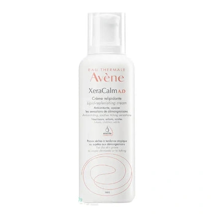 Avène XeraCalm A.D Lipid-Replenishing Cream, 400ml Moisturizing Cream for Dry & Sensitive Skin