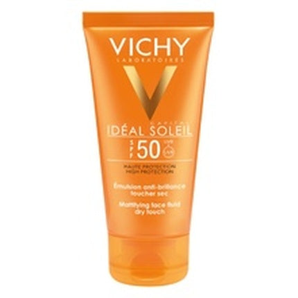 Vichy Capital Soleil Mattifying Face Fluid Dry Touch SPF 50, 50ml Protective Matte Sunscreen for Oily Skin