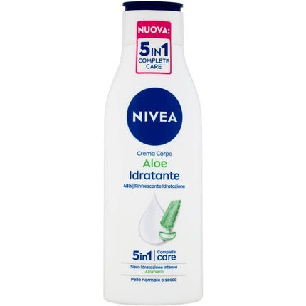 Nivea Aloe Moisturising Body Lotion, 250ml Daily Hydrating Lotion for Normal to Dry Skin