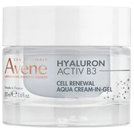 Avène Hyaluron Activ B3 Cell Renewal Aqua Gel-Cream, 50ml – Hydrating Anti-Ageing Moisturiser with Hyaluronic Acid & Niacinamide