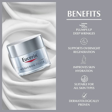 Eucerin Hyaluron-Filler Night Cream, 50ml
