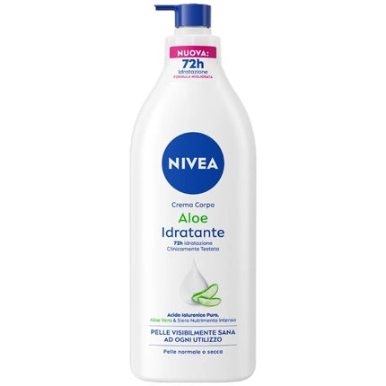 Nivea Body Fluid Aloe Moisturizing Lotion, 500ml | Lightweight Daily Body Moisturizer