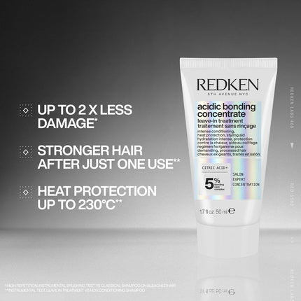Redken Acidic Bonding Concentrate Leave-In Treatment for Damaged Hair, 150ml