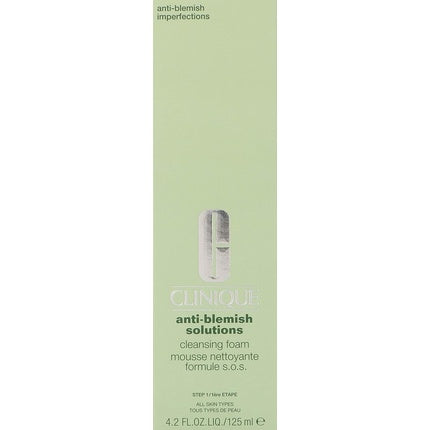 Clinique Anti-Blemish Solutions Cleansing Foam for All Skin Types, 125ml