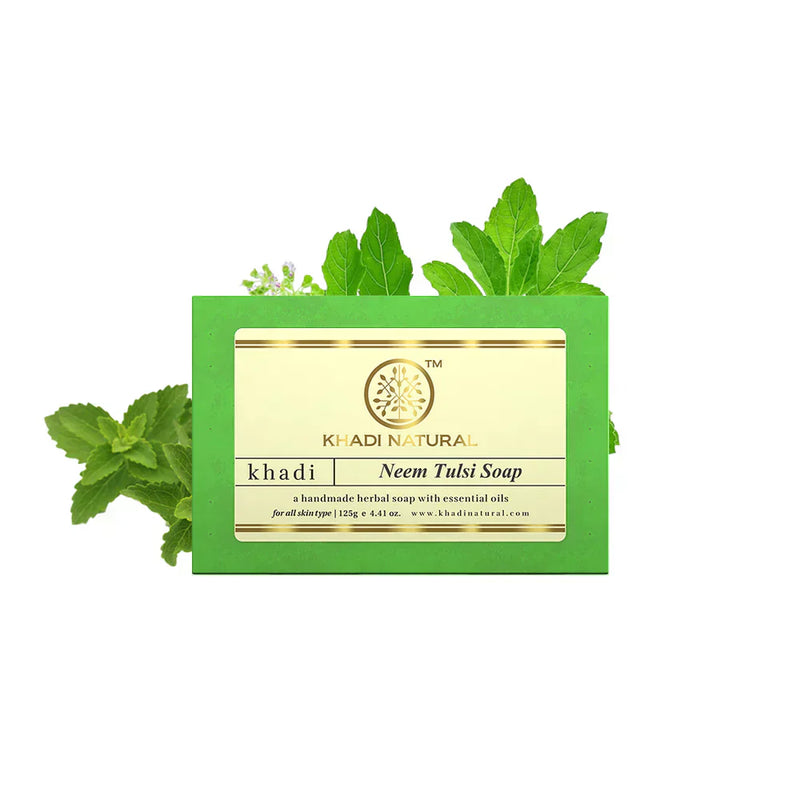 Khadi Neem Tulsi Soap 125g - Indicrest Buy at Indicrest