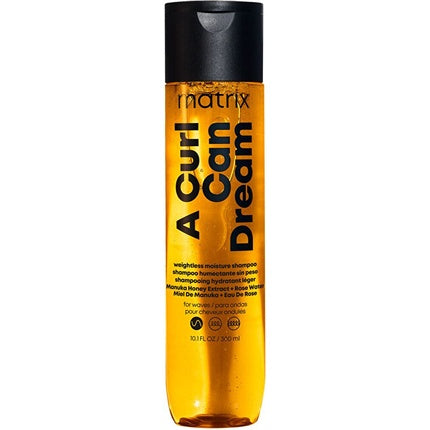 Matrix A Curl Can Dream Weightless Moisture Shampoo, 300ml Moisturizing Shampoo for Wavy & Curly Hair