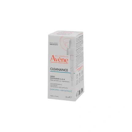 Avène Cleanance AHA Anti-Imperfection Exfoliating Serum, 30ml – Gentle Exfoliating Face Serum for Blemish-Prone Skin