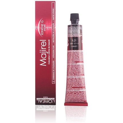 L'Oreal Professionnel Majirel Permanent Hair Colour 9.21 Very Light Blonde Iridescent Ash, 50ml Professional Hair Dye