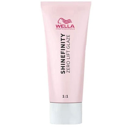 Wella Professionals Shinefinity Glaze 07/12 Medium Blonde Ash Matte, 60ml Zero-Lift Demi-Permanent Hair Color