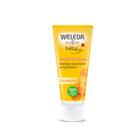 Weleda Calendula Face Cream | Gentle Daily Moisturizing Face Cream for Babies & Sensitive Skin