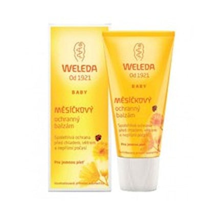Weleda Calendula Protective Balm, 30ml - Nourishing Multi-Purpose Balm for Dry & Sensitive Skin