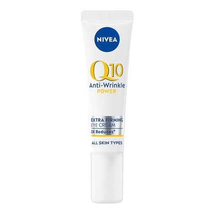 Nivea Q10 Anti-Wrinkle Eye Care Cream with Coenzyme Q10, 15ml