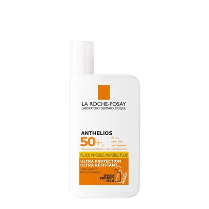 La Roche-Posay Anthelios UVMune 400 Invisible Fluid SPF 50+ (50ml) – Lightweight Broad Spectrum Sunscreen for Sensitive Skin