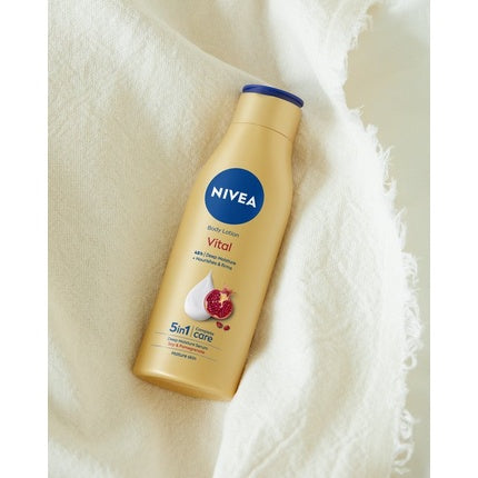 Nivea Vital Soy Body Milk, 250ml Nourishing Body Moisturiser for Dry Skin