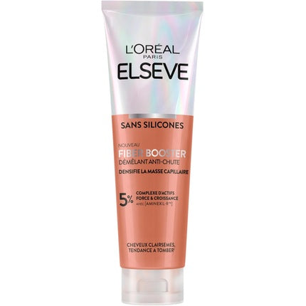 L'Oreal Paris Elseve Fiber Booster Anti-Hair Loss Detangler Spray, 150ml | Leave-In Hair Detangling Spray