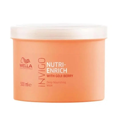 Wella Professionals Invigo Nutri-Enrich Deep Nourishing Hair Mask, 500ml for Dry & Damaged Hair