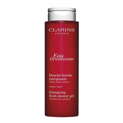 Clarins Eau Dynamisante Energizing Fresh Shower Gel, 200ml | Refreshing Body Cleanser with Essential Oils