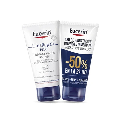 Eucerin UreaRepair PLUS Hand Cream 2 x Hand Cream Duo Pack Moisturizing Hand Care Set