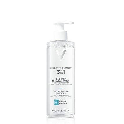 Vichy Pureté Thermale Mineral Micellar Water for Sensitive Skin, 200ml Gentle Makeup Remover & Facial Cleanser