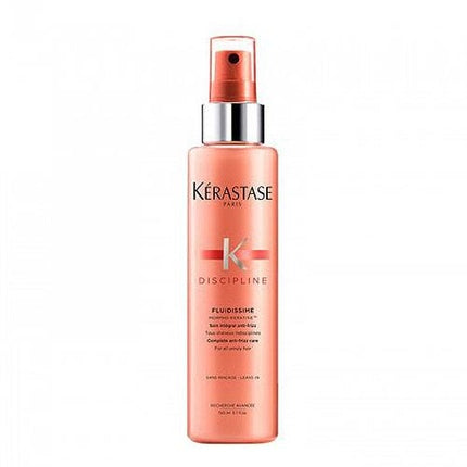 Kerastase Discipline Fluidissime Anti-Frizz Heat Protecting Spray, 150ml for Fine to Coarse Unmanageable Hair