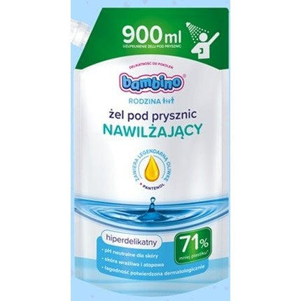 Nivea Bambino Moisturizing Shower Gel, 900ml