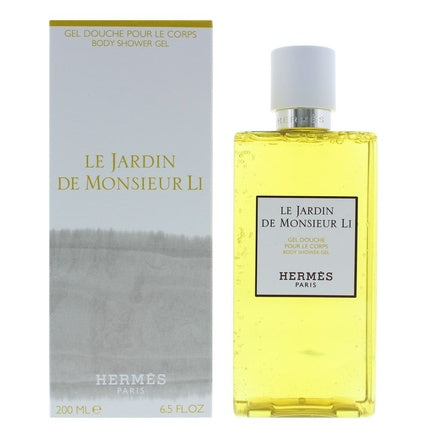 Hermes Le Jardin de Monsieur Li Perfumed Shower Gel, 200ml Refreshing Body Cleanser