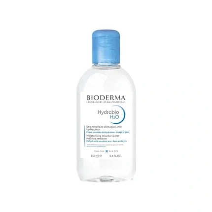 Bioderma Hydrabio H2O Cleansing Micellar Water, 250ml – Hydrating Micellar Makeup Remover for Dehydrated Sensitive Skin