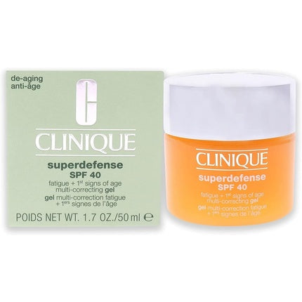 Clinique Superdefense SPF 25 Face Cream Skin Type 1 & 2, 50ml Daily Moisturizer for Very Dry to Dry Combination Skin
