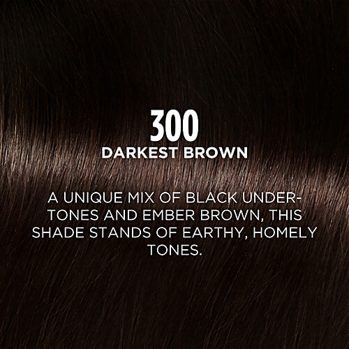 L'Oreal Paris Casting Creme Gloss Conditioning Hair Color, 300 Darkest Brown - 72ml + 87.5g3