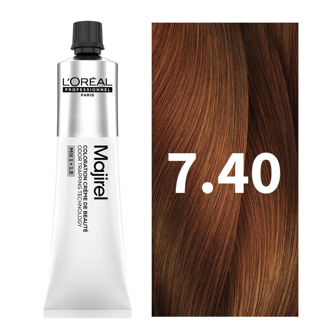 L'Oreal Professionnel Paris Majirel - 7.40 (Bright Copper) 49.5 g Indicrest Buy at Indicrest