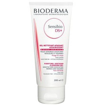 Bioderma Sensibio DS+ Purifying Soothing Cleansing Gel, 200ml Face Cleanser for Sensitive & Redness-Prone Skin