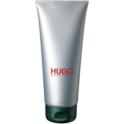 Hugo Boss HUGO Man Shower Gel with Pine Balsam Fragrance, 200ml – Refreshing Aromatic Body Wash for Men