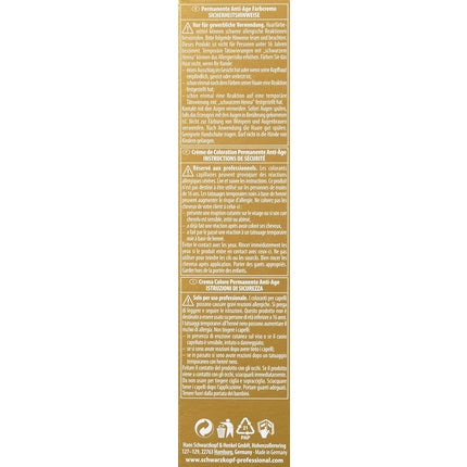 Schwarzkopf Igora Royal Absolutes 7-50 Medium Blonde Gold Natural Permanent Hair Color Cream, 60ml – Professional Hair Colour for Mature Hair & Grey Coverage