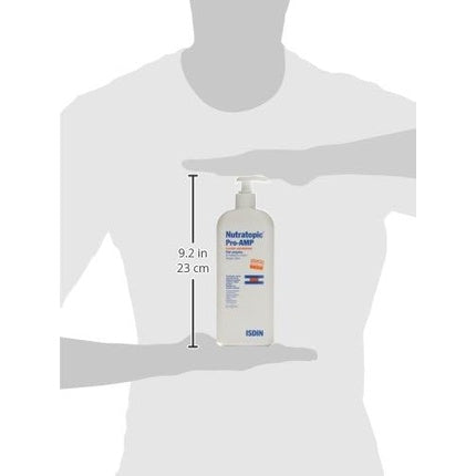 ISDIN Nutratopic Pro-AMP Emollient Lotion, 400ml for Dry & Atopy-Prone Skin