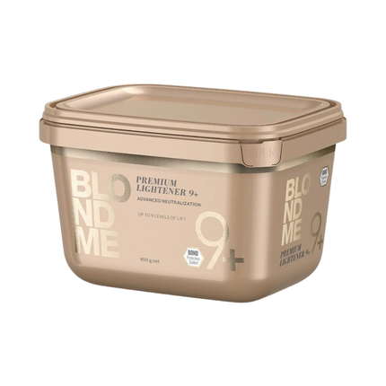 Schwarzkopf Professional BLONDME Premium Lightener 9+ Hair Bleaching Powder, 450g