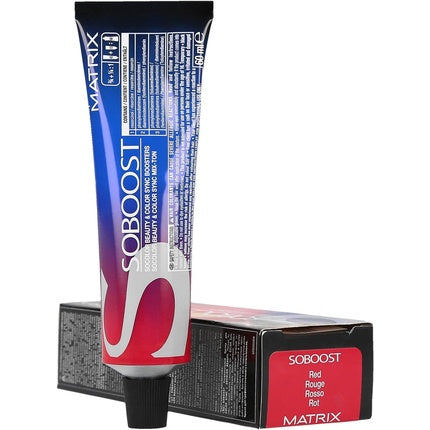 Matrix SoBoost Permanent Hair Colour Red, 60ml - Professional Hair Color Booster